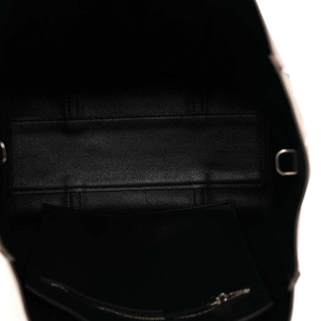 Calfskin XS Everyday Tote Light Beige Black