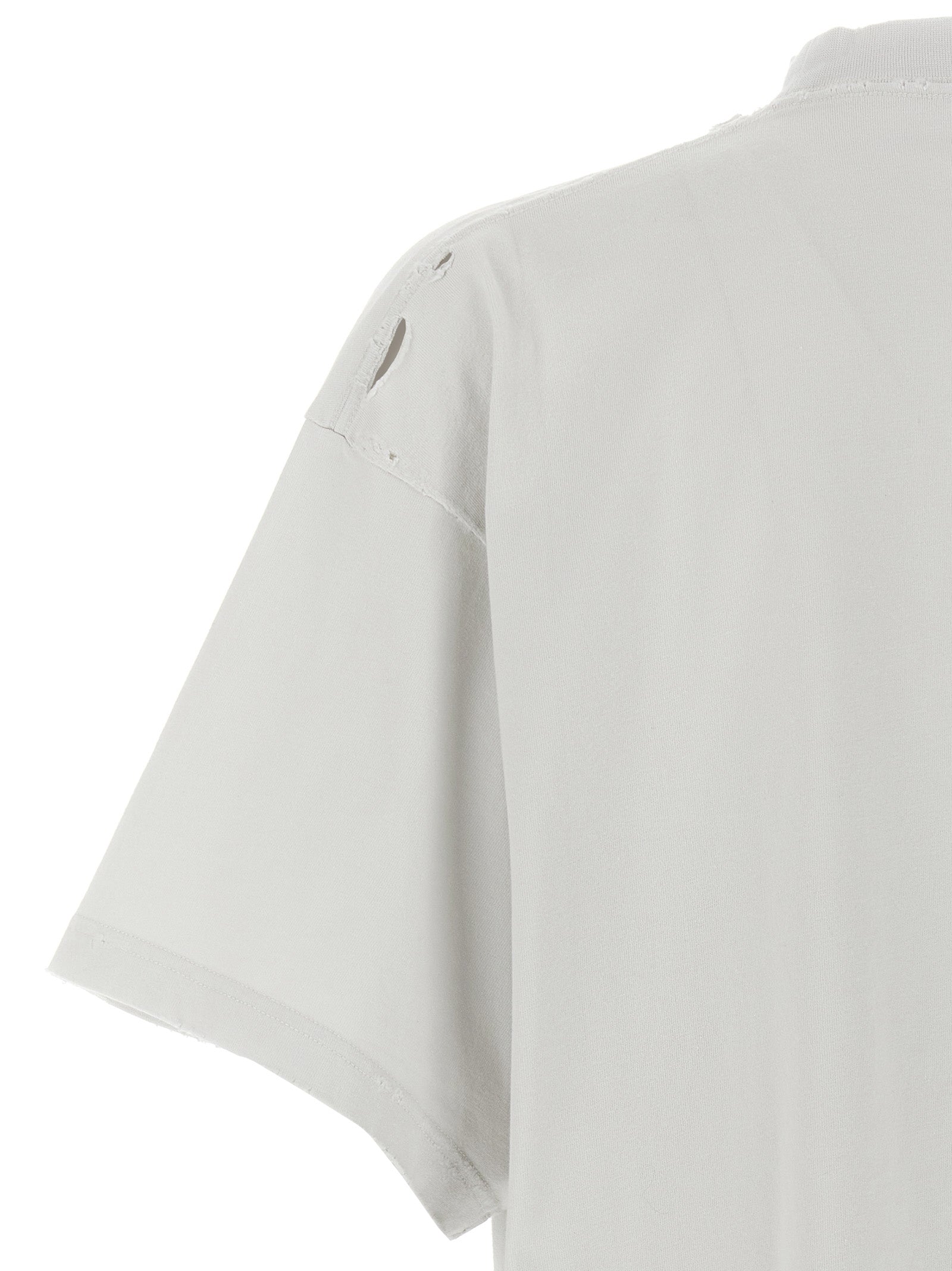 Balenciaga White Cotton Women's T-Shirt