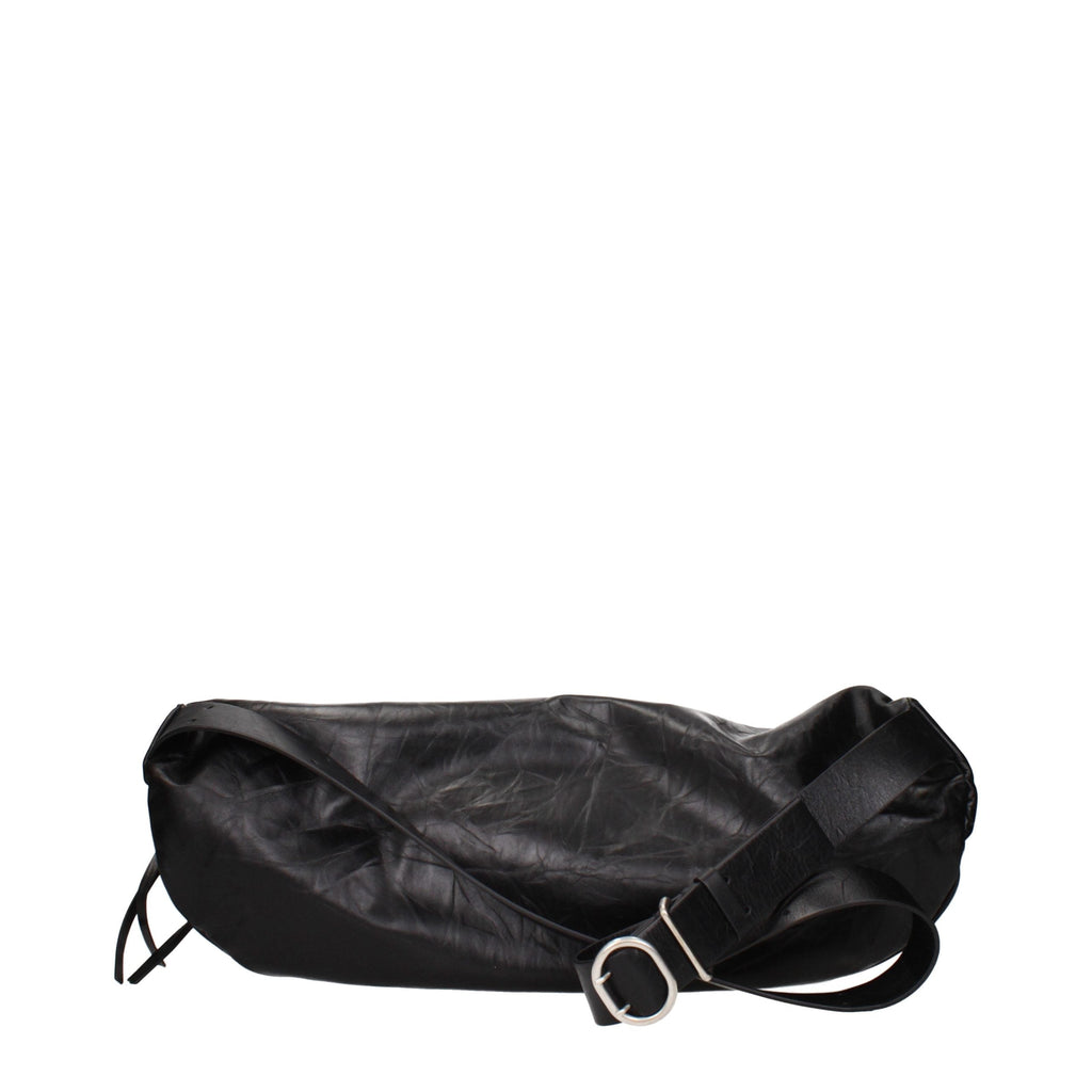 Black Leather Backpack