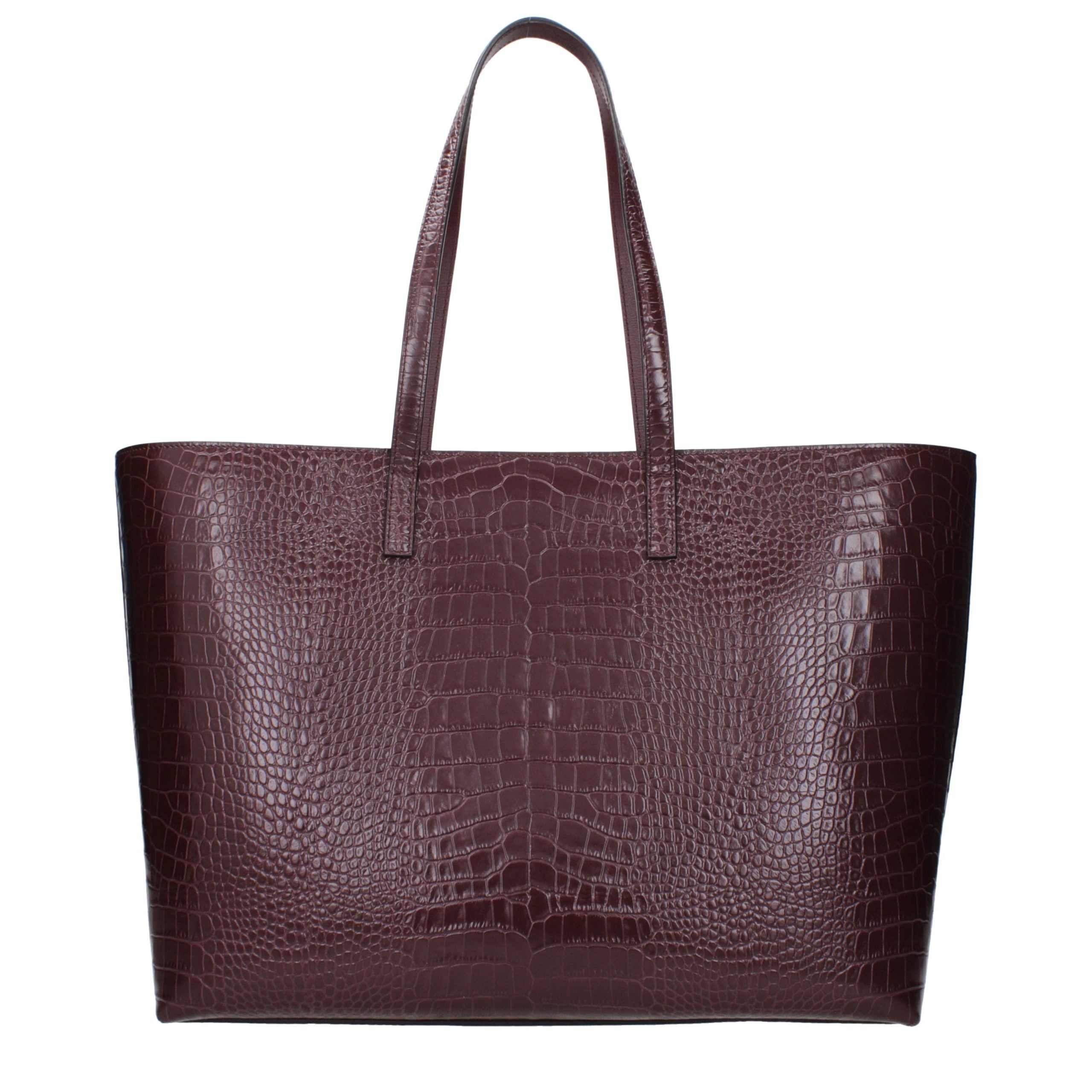 Red Leather Shoulder Bag
