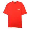 Balenciaga Logo Crewneck T-Shirt Red/white