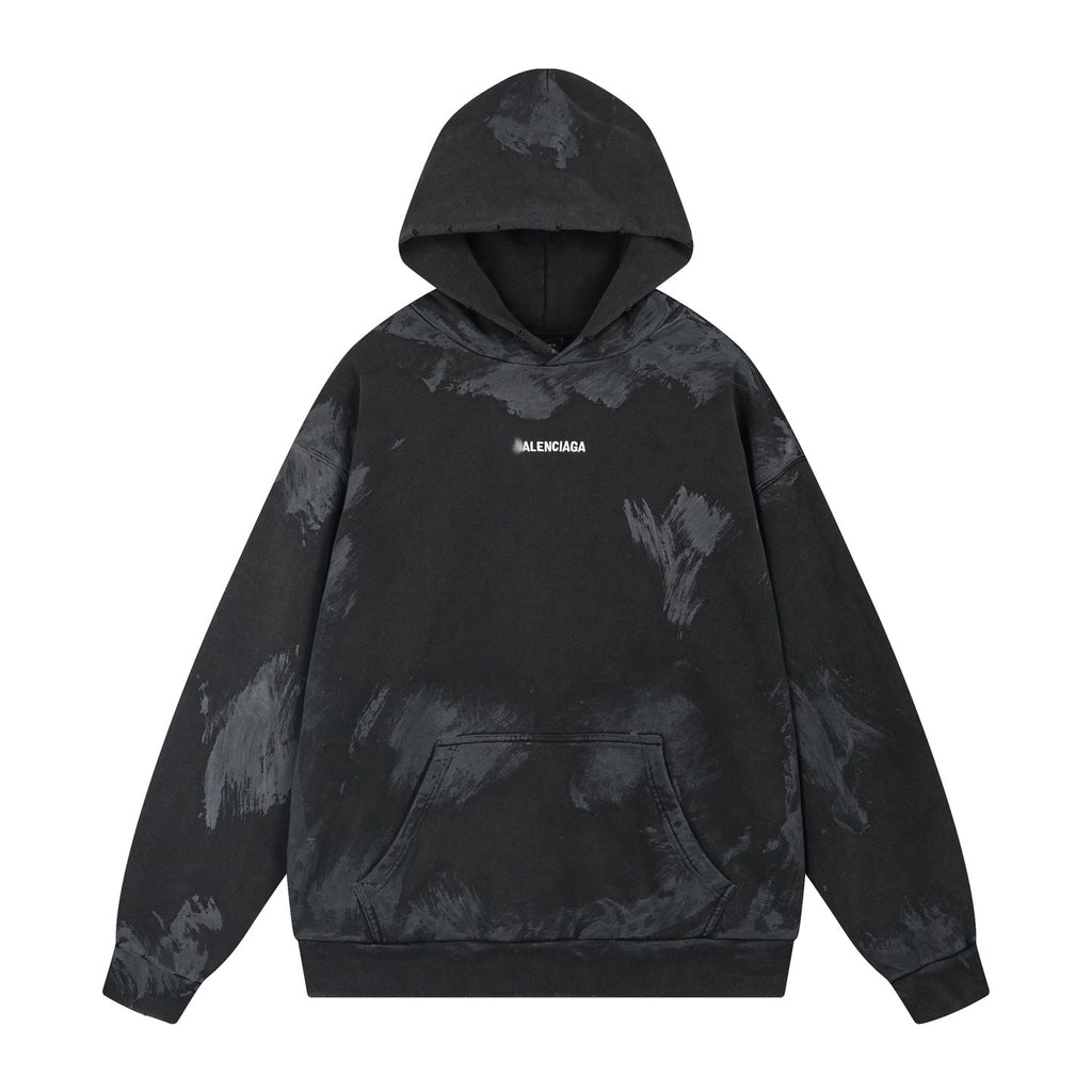 Balenciaga Print LOGO Hoodie