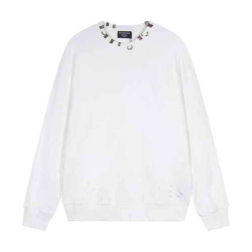 Balenciaga  Couples Crew Neck Hoodie