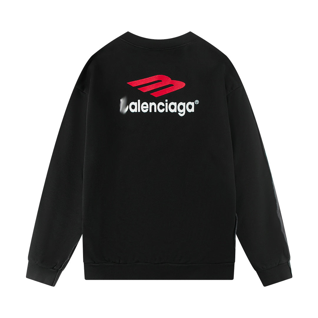 Balenciaga Distressed Couples Sweatshirt