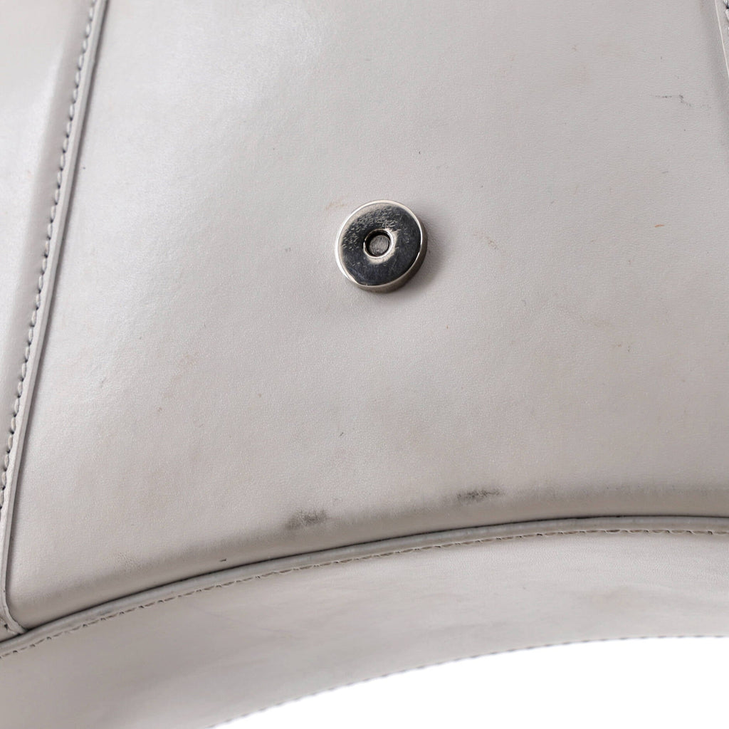 Hourglass Top Handle Bag Leather Small