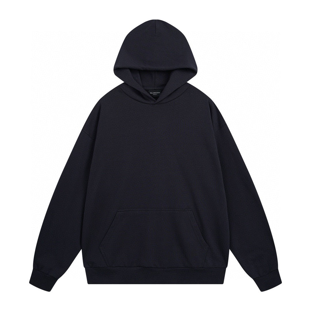 Balenciaga Men's Print LOGO Hoodie