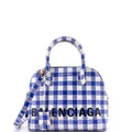 Logo Ville Bag Printed Leather Small