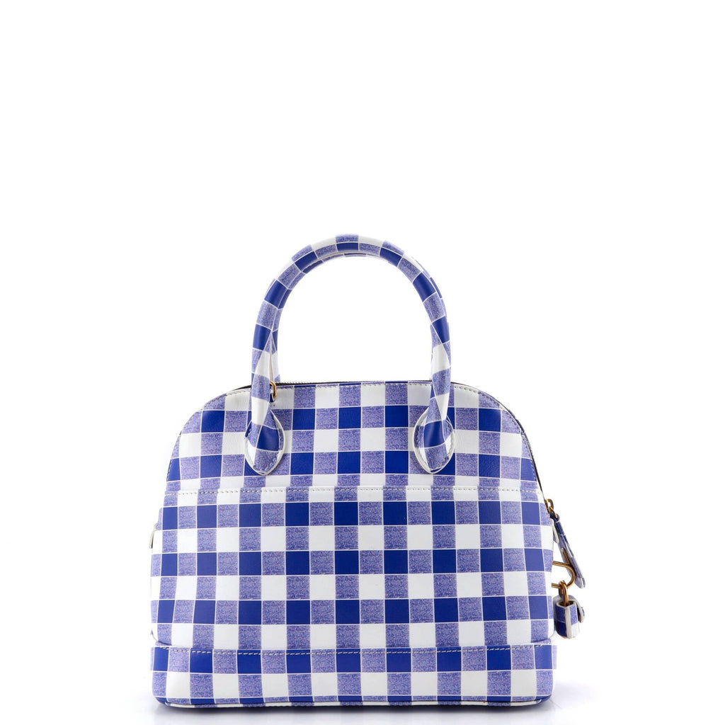 Logo Ville Bag Printed Leather Small