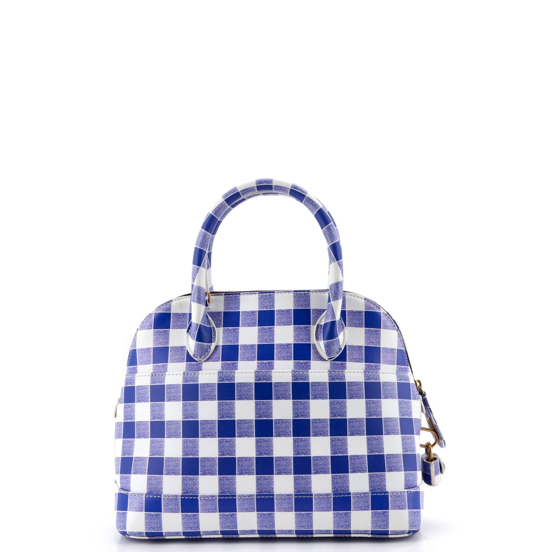 Logo Ville Bag Printed Leather Small