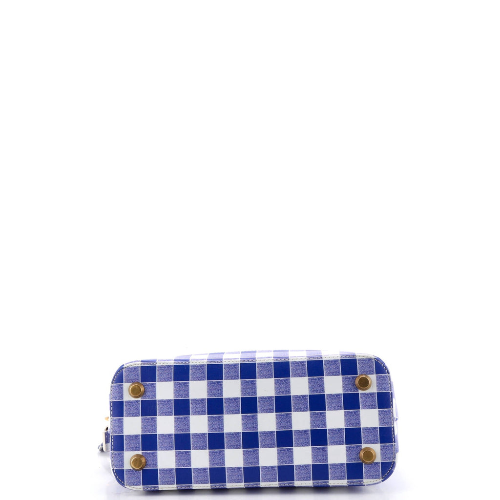 Logo Ville Bag Printed Leather Small