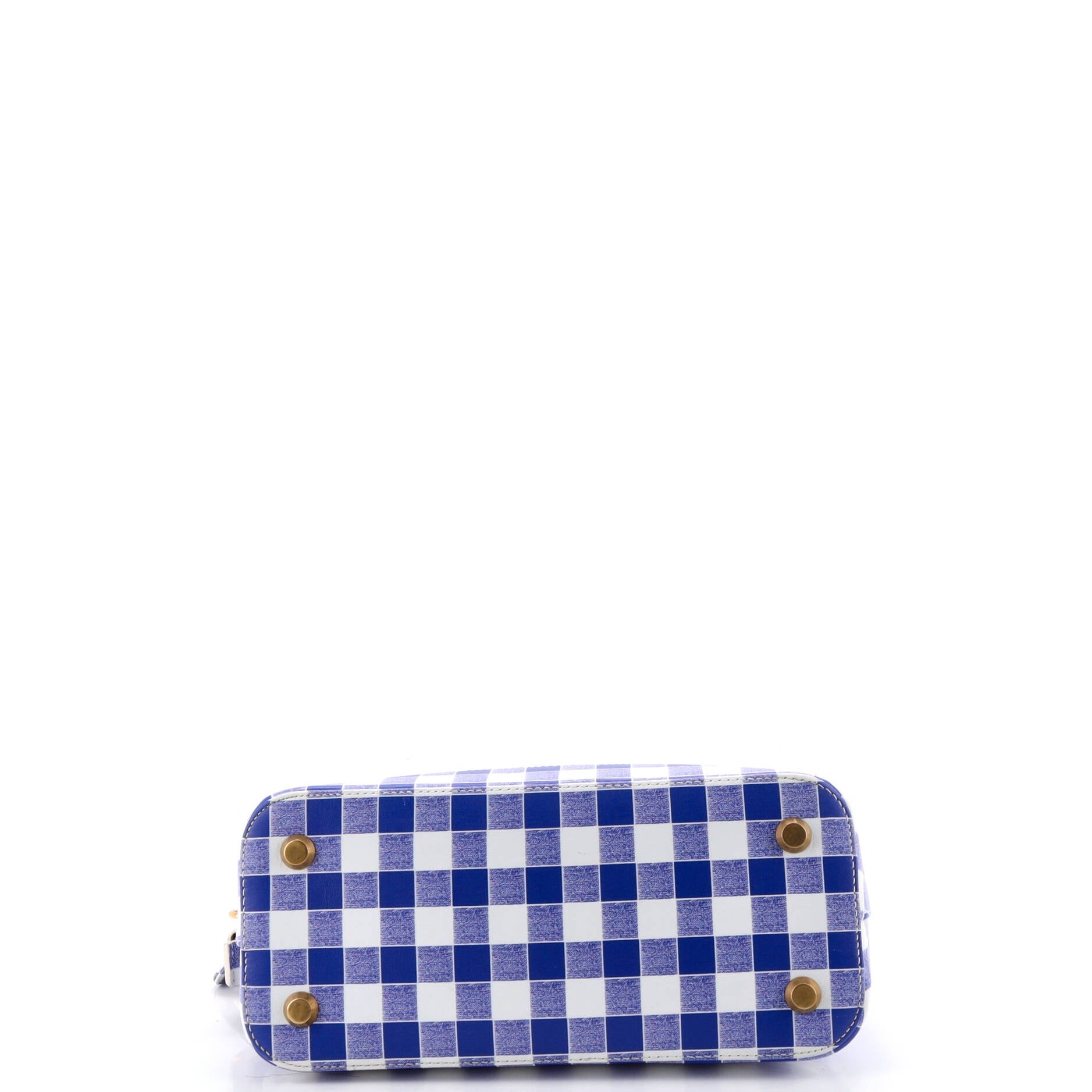 Logo Ville Bag Printed Leather Small
