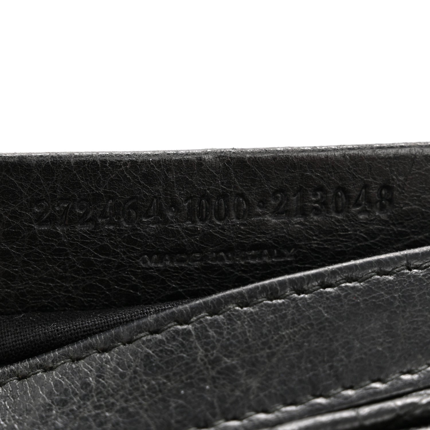 Agneau Classic Hardware M Porte-Monnaie Coin Purse Black