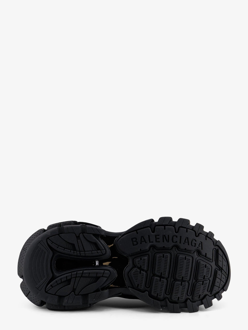 Balenciaga Men Track Shirt Polyurethane Sneakers With Side Logo