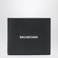 Balenciaga - Black horizontal wallet with logo