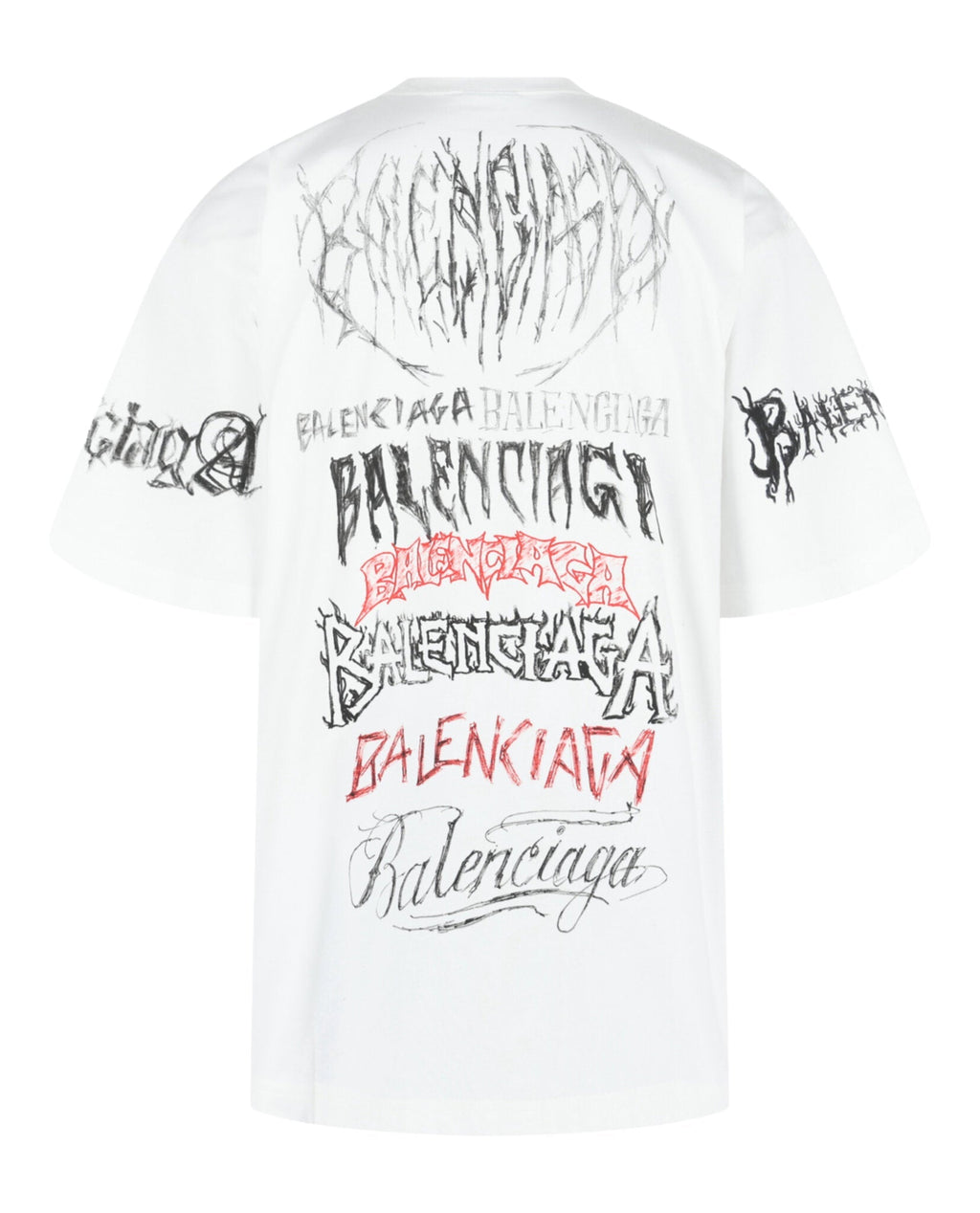 Balenciaga Mens DIY Metal T-Shirt