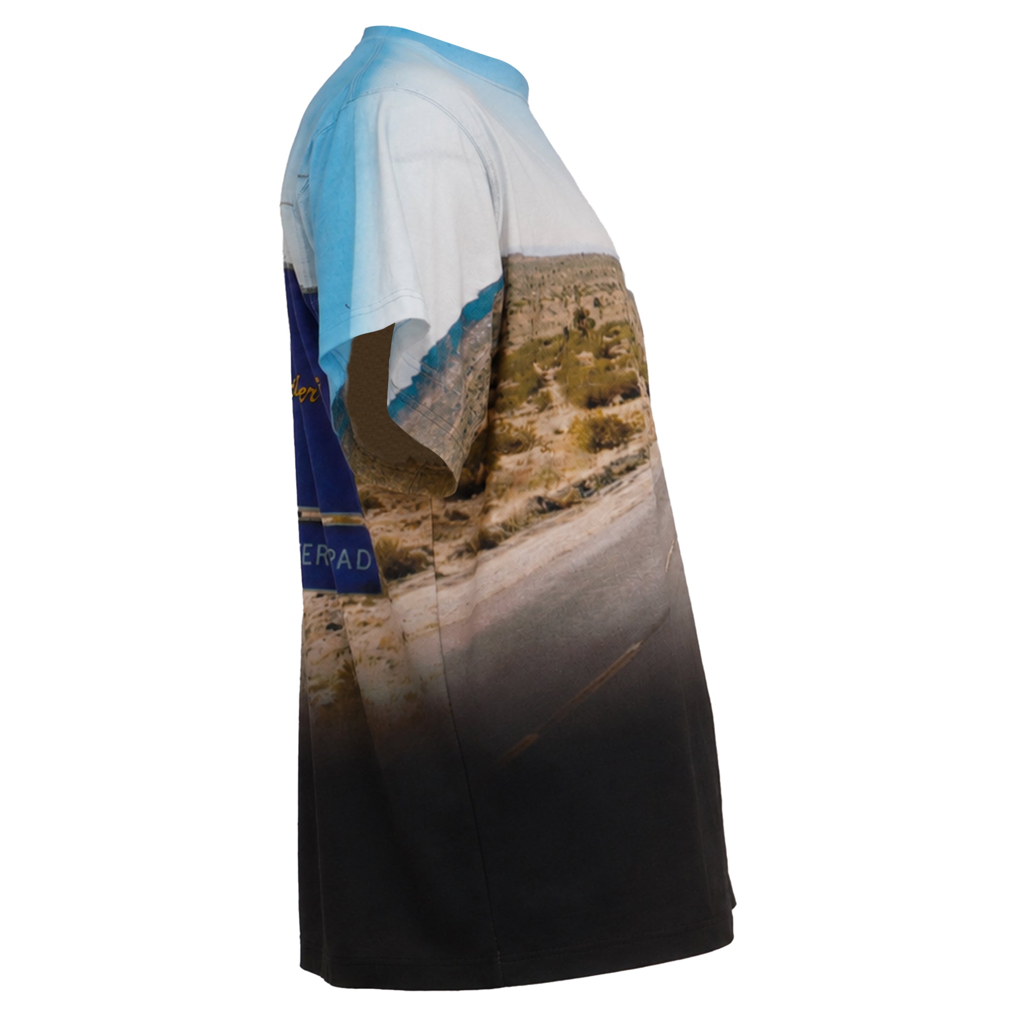 Balenciaga "Remember Me?" Oversized T-Shirt in Multicolor Cotton women