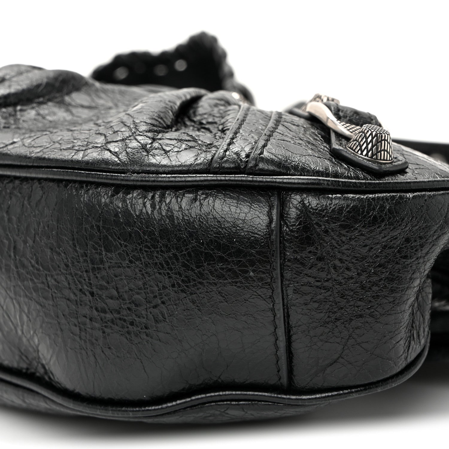 Agneau Arena Le Cagole Shoulder Bag XS Black