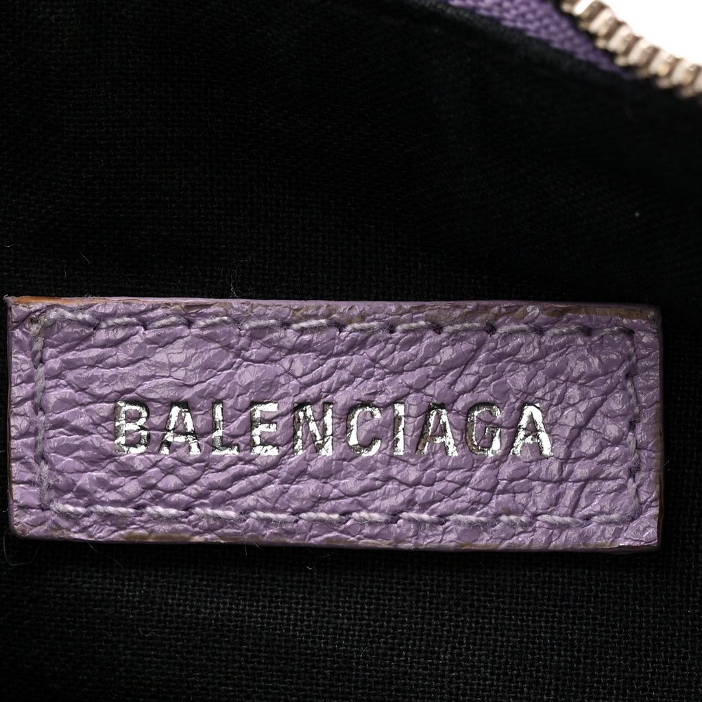 Agneau Arena Le Cagole Shoulder Bag XS Lilac