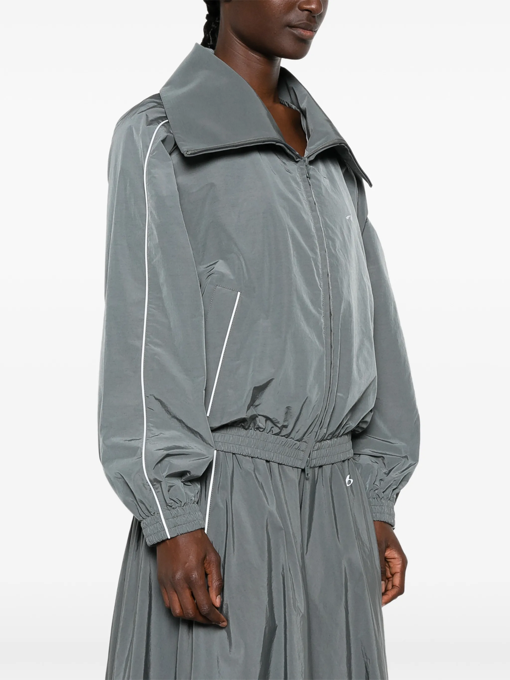 BALENCIAGA - Women High Collar Tracksuit Jacket