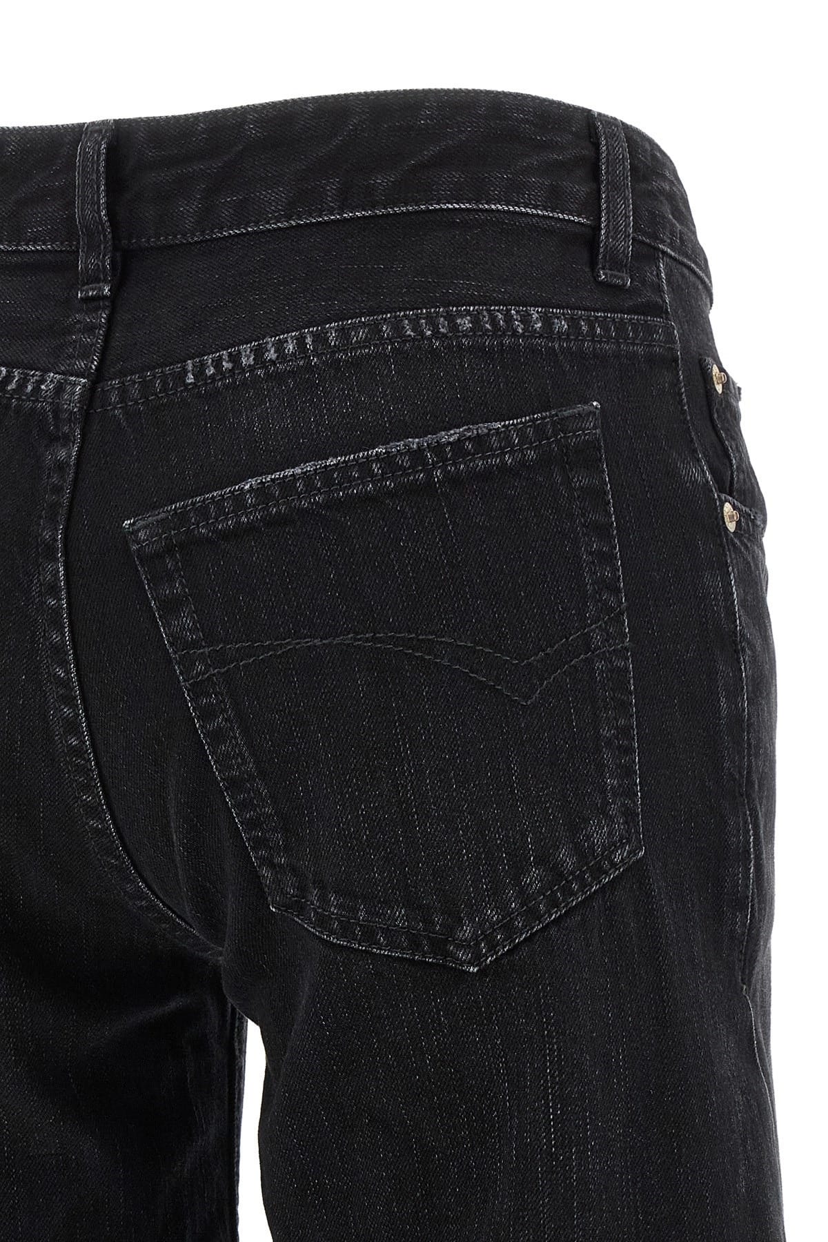 Balenciaga Black Wide Leg Jeans