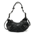 Agneau Arena Le Cagole Shoulder Bag XS Black