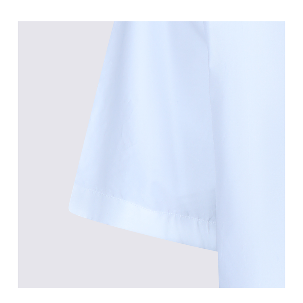 White Poplin Oversize Shirt