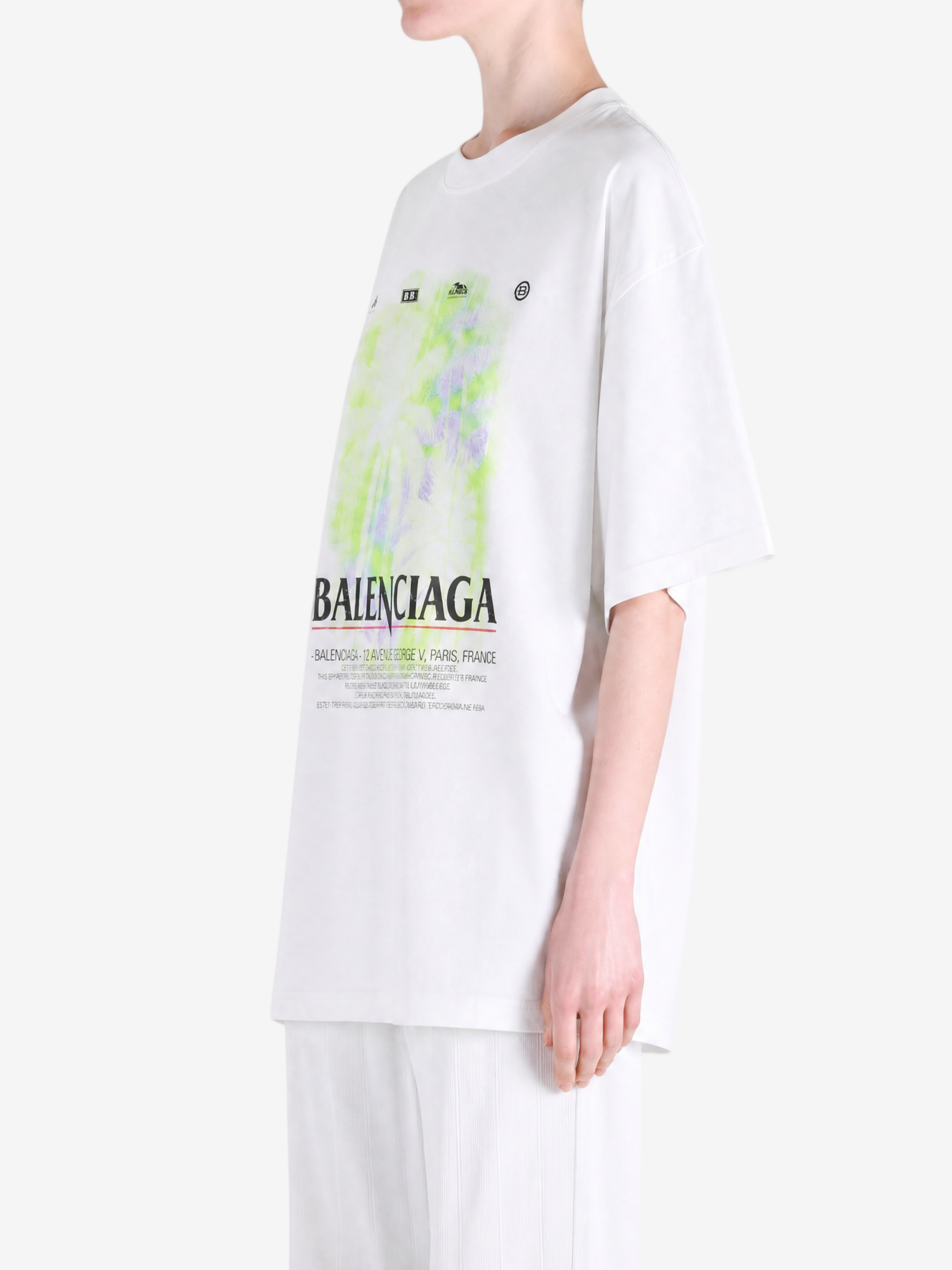 BALENCIAGA - Women The Window Medium Fit T-Shirt