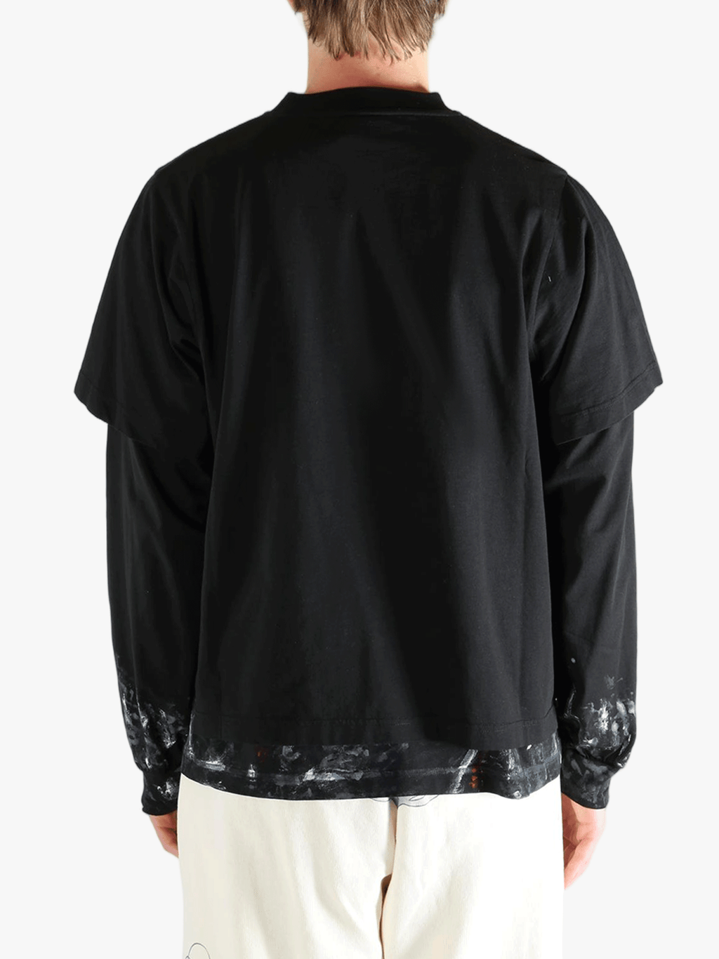 BALENCIAGA - Men Hybrid Double T-Shirt